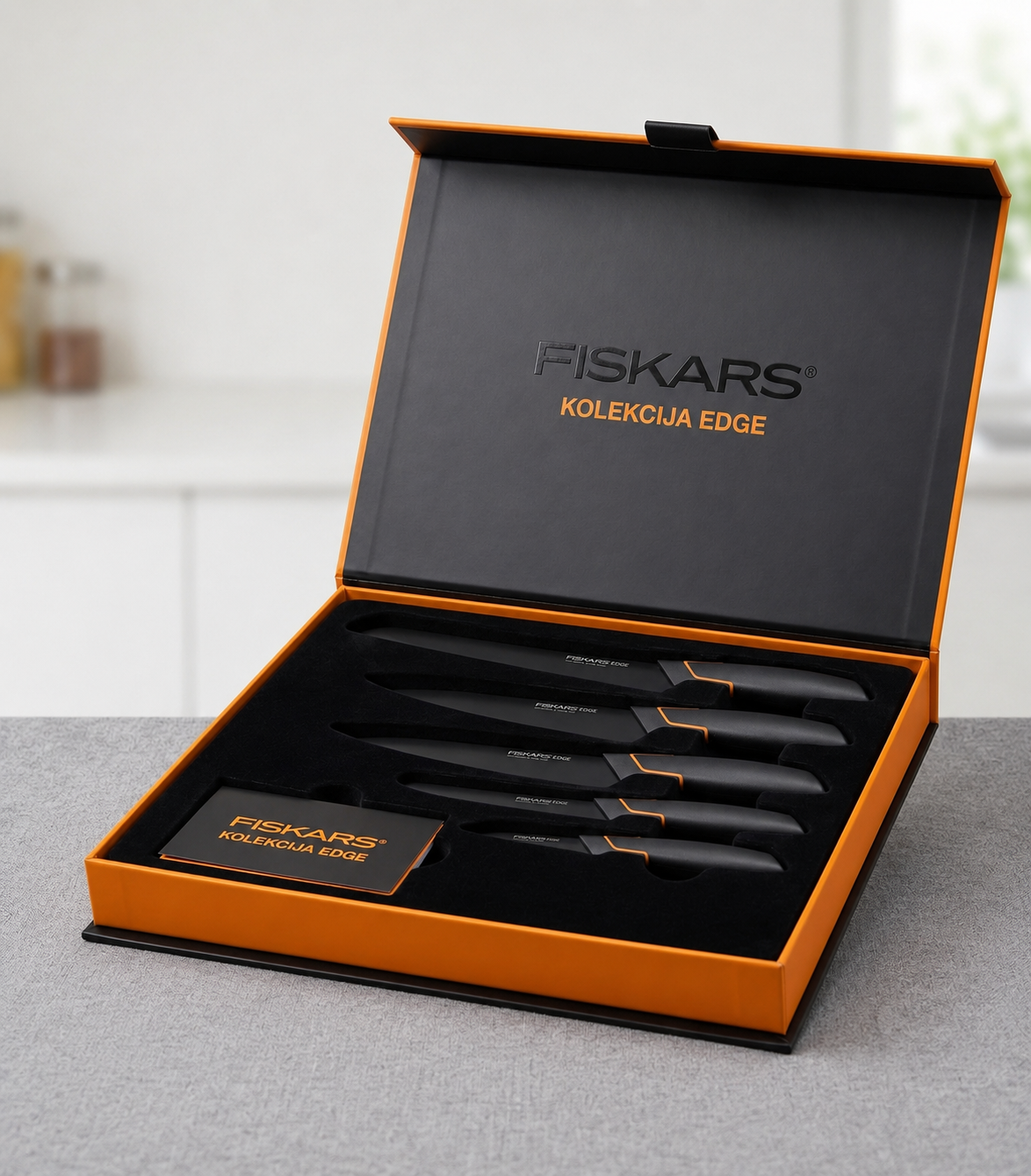 Limitirano izdanje FISKARS™ Damascus kuhinjskog seta – Dostupno samo do isteka zaliha!⏳
