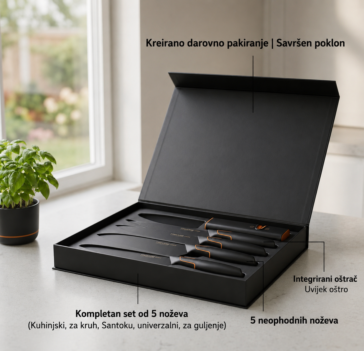 Limitovaná edícia kuchárskej súpravy Damascus FISKARS™ – Do vypredania zásob! ⏳