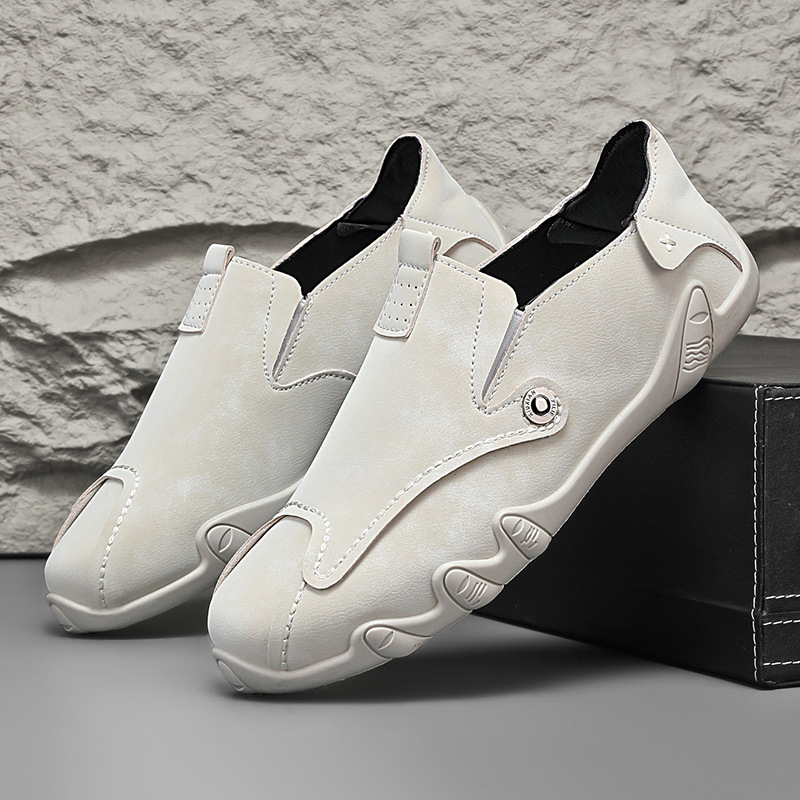 Last Day 50% OFF🔥Men's soft-soled slip-on casual leather shoes