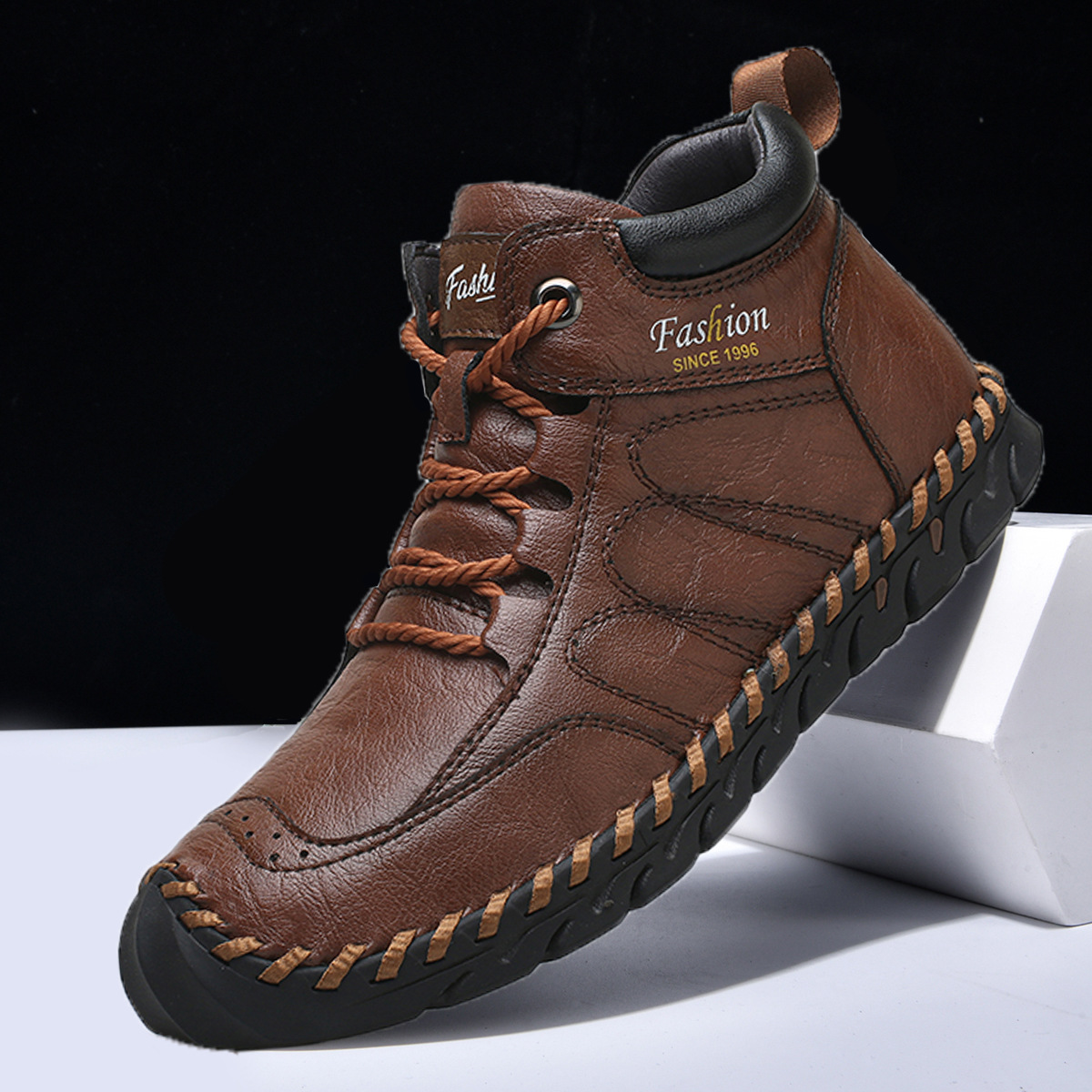 🔥Last day 60% off 🔥Men's handmade anti-collision and anti-slip orthopedic shoes to relieve foot pain