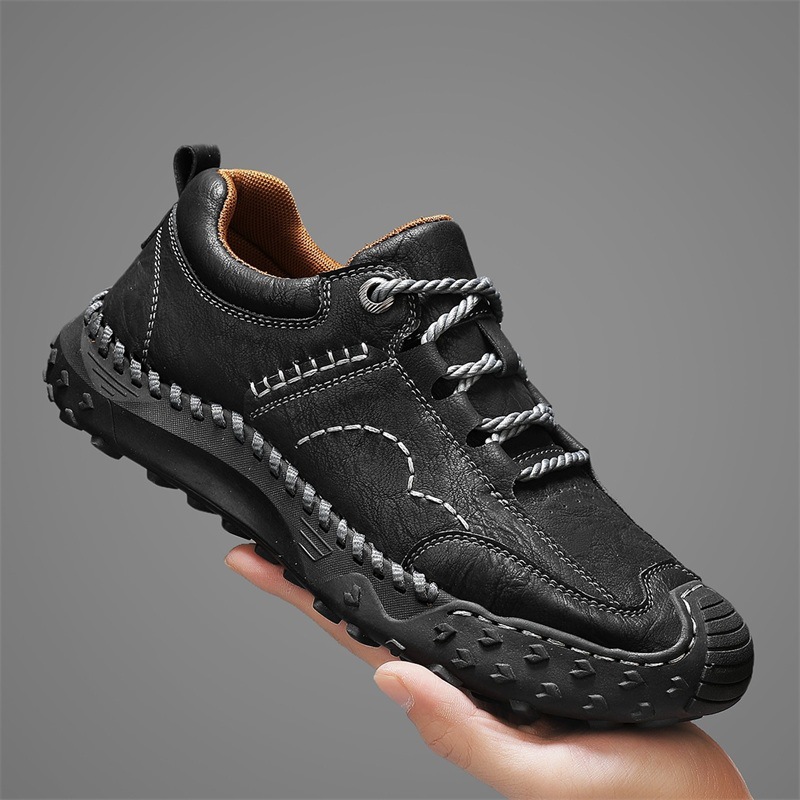 🔥Last day 50% off 🔥Men's Handmade Genuine Leather Non-Slip Loafers with Arch Support
