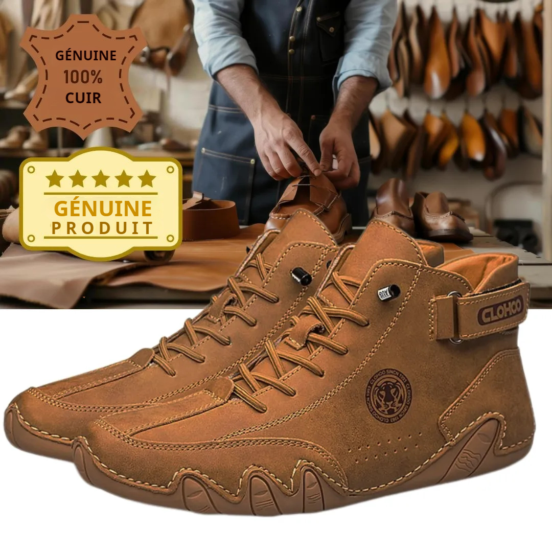 🔥70% OFF TODAY🔥 Men's Waterproof Fashion Orthopedic Shoes - Improve Posture and Get Rid of Painless Walking and Standing