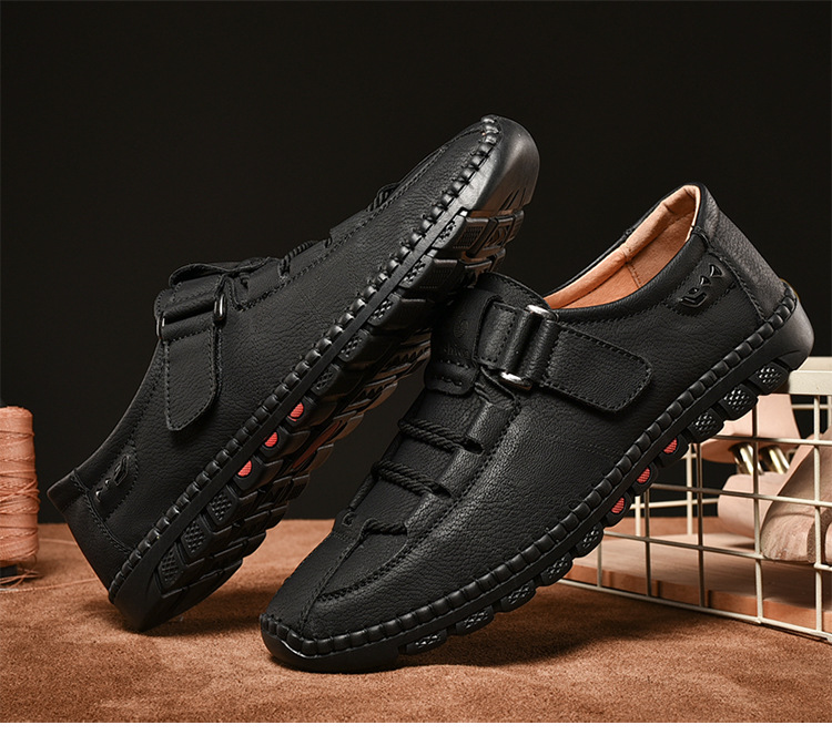 Last Day 50% OFF🔥Men's new wear-resistant low-top British style shoes