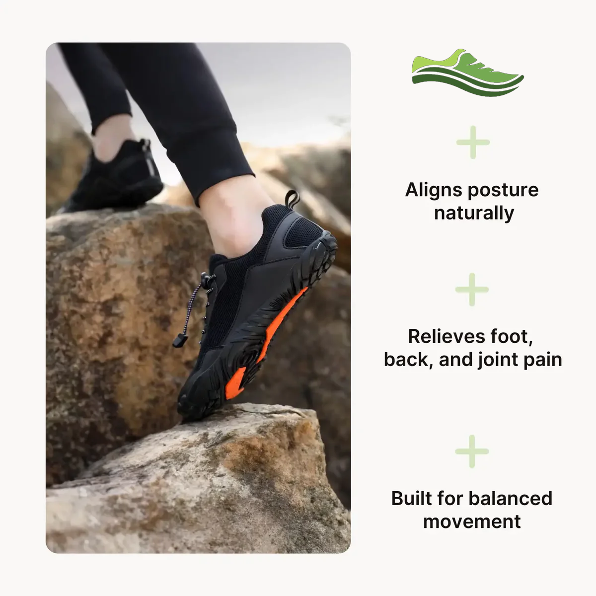 Hike Summit - Protiskluzové jarní barefoot boty (Unisex)