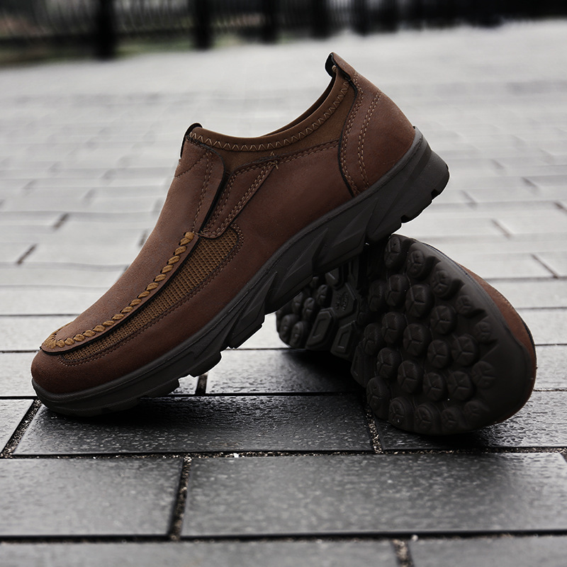 ⚡Last Day 65% OFF⚡ 2025 Men's Outdoor Comfortable Fashion Casual Leather Shoes