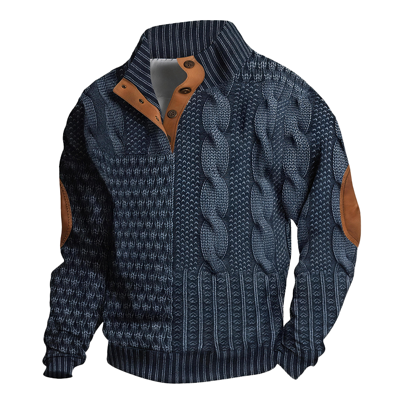 ⏰Promotion 50% OFF -Men’s Warm Comfortable Vintage Knit Sweater