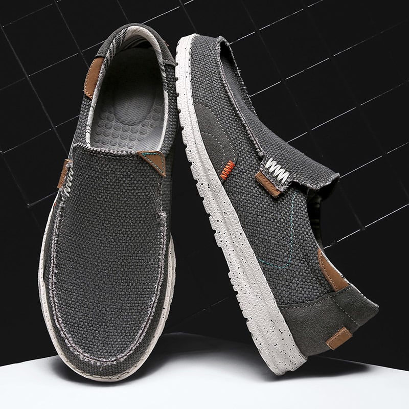 Orthopedic Casual Walking Shoes for Men - Comfortable Breathable with Arch Support, Shock Absorption, and Anti-slip Features