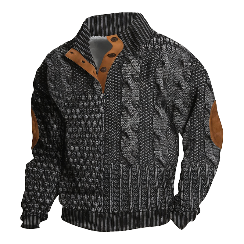 ⏰Promotion 50% OFF -Men’s Warm Comfortable Vintage Knit Sweater