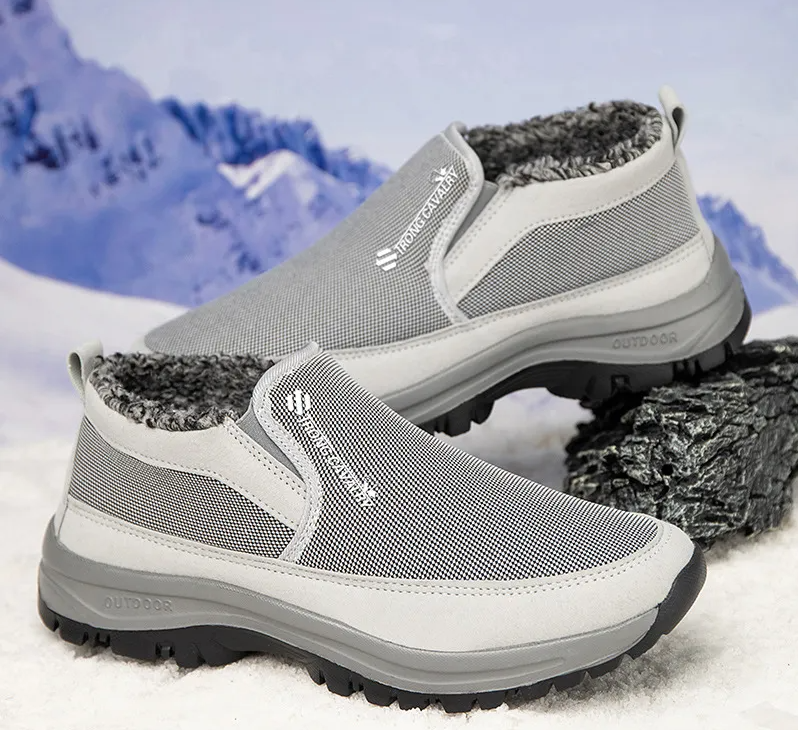 (⏰60% discount on new products, today only) Men's comfortable winter boots 👞Warmth and arch support ✅A must-have item for men in winter