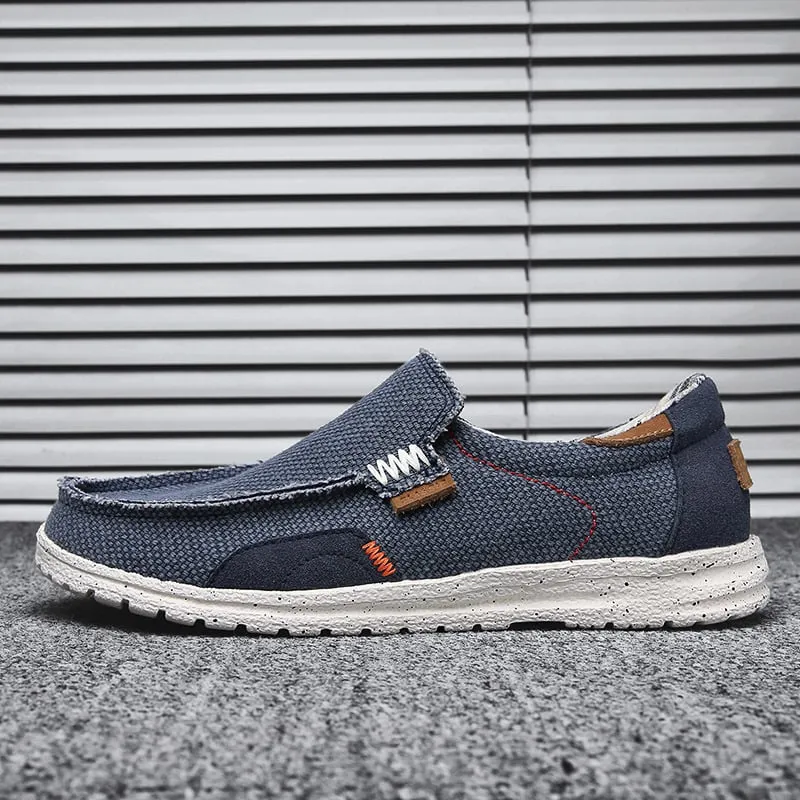 ⏰Promotion 70% OFF--Men's Lightweight Comfort Ergonomic Memory Foam Insole Slip On Loafer Walking Shoes
