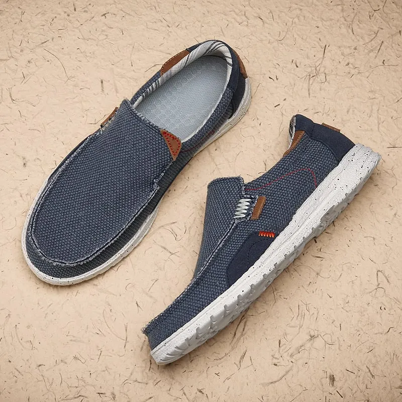 ⏰Promotion 70% OFF--Men's Lightweight Comfort Ergonomic Memory Foam Insole Slip On Loafer Walking Shoes