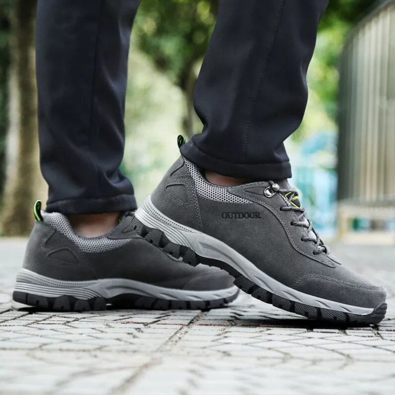 (🎄CHRISTMAS SPECIALS-70%OFF🎁) Men's Waterproof Breathable Lightweight Arch Support Hiking Shoes for Plantar Fasciitis (Medical Certification)