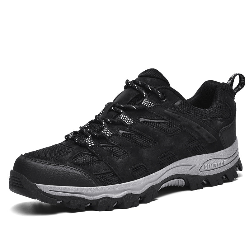 ⏰Clearance Sale - 60% OFF🛒 Men's Lace-Up Outdoor Hiking Shoes – Breathable Waterproof Design, Durable Grip & Arch Support, Perfect for Daily and Outdoor Wear