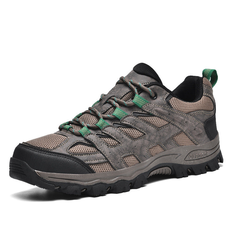 ⏰Clearance Sale - 60% OFF🛒 Men's Lace-Up Outdoor Hiking Shoes – Breathable Waterproof Design, Durable Grip & Arch Support, Perfect for Daily and Outdoor Wear
