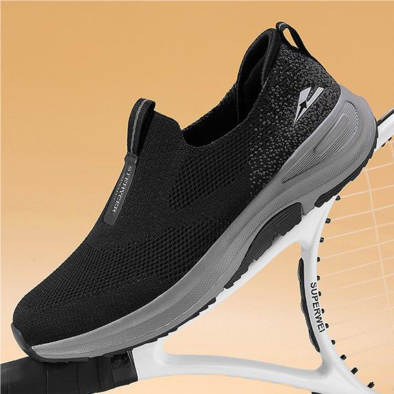 🏃👟70% OFF !!!🔥Clearance!!🔥Men's Daily Breathable Shock-Absorbing Slip-On Orthopedic Sneakers