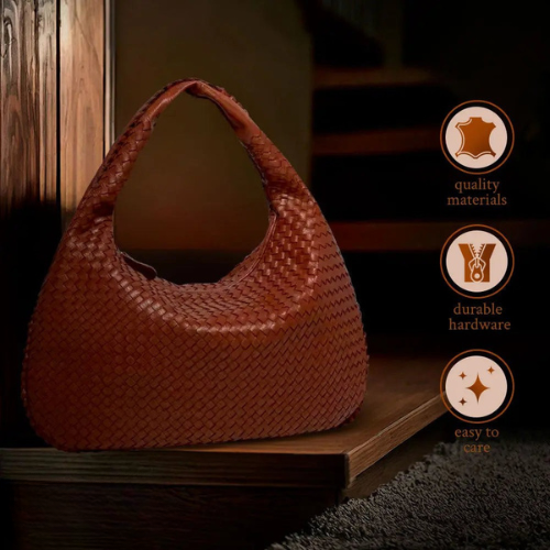 Woven Hobo Bag - Morrven's Timeless Style