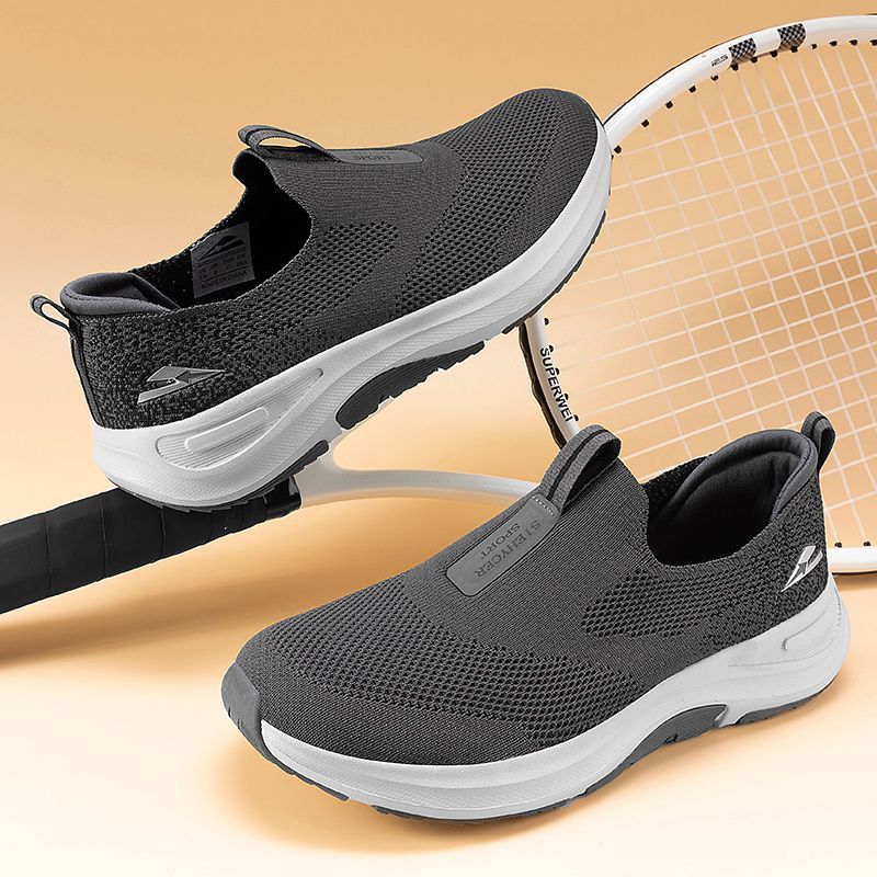 🏃👟70% OFF !!!🔥Clearance!!🔥Men's Daily Breathable Shock-Absorbing Slip-On Orthopedic Sneakers