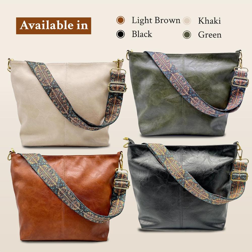 Chelsey's Vintage Charm | Leather Shoulder Bag