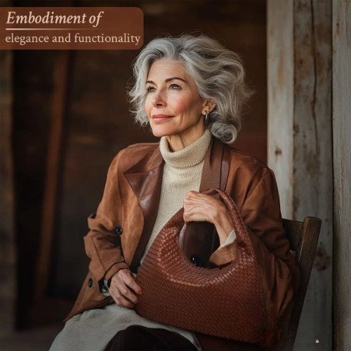 Woven Hobo Bag - Morrven's Timeless Style