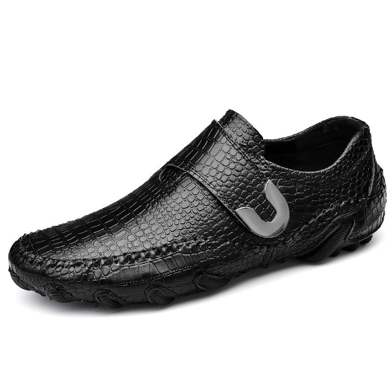 Pánské mokasíny a slip-on obuv Kariéra Nappa prodyšné neklouzavé boty