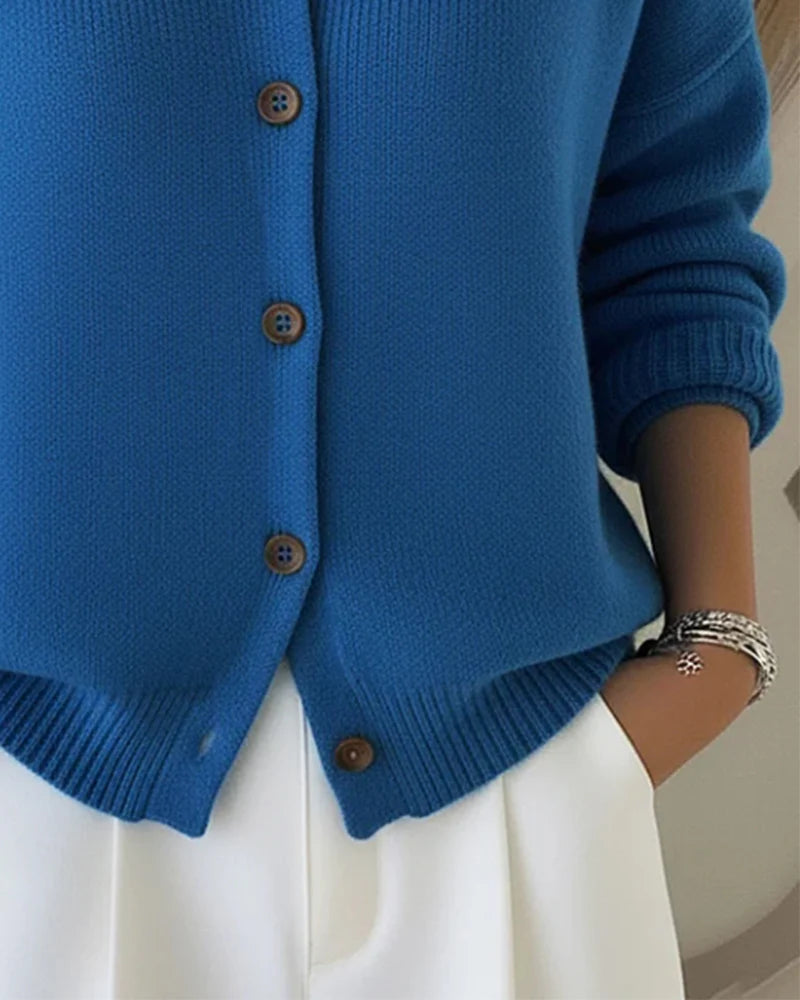 Miora™ | Cozy Long Sleeve Cardigan