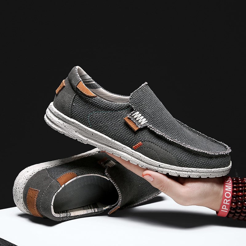 Orthopedic Casual Walking Shoes for Men - Comfortable Breathable with Arch Support, Shock Absorption, and Anti-slip Features