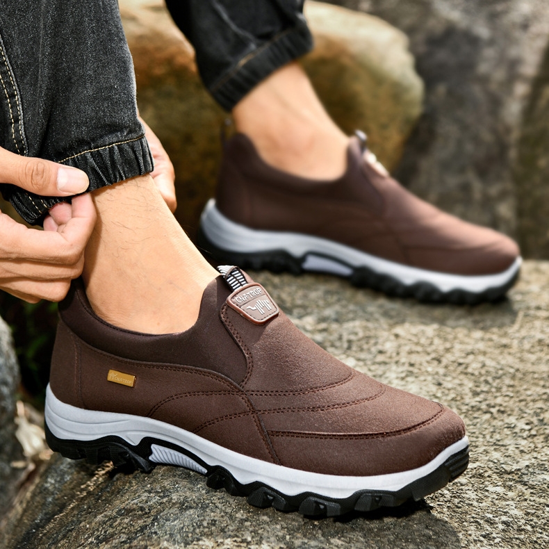 ⏰ Last day! 60% off 🔥 - Men's Arch Support & Breathable and Light & Non-Slip Shoes