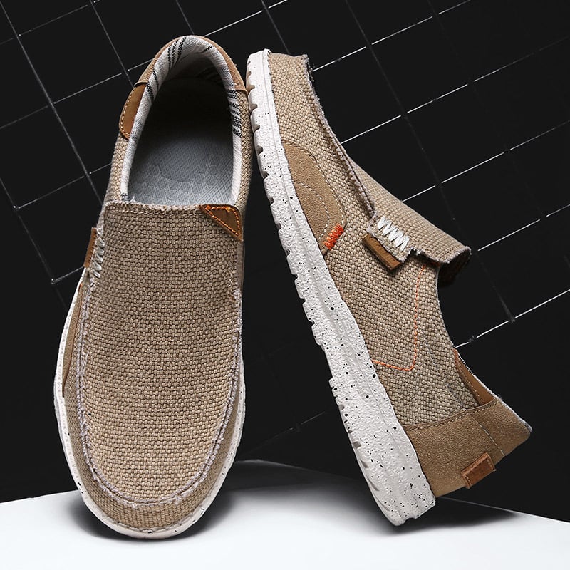 Orthopedic Casual Walking Shoes for Men - Comfortable Breathable with Arch Support, Shock Absorption, and Anti-slip Features