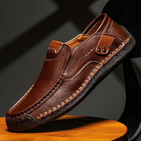⏰Novoroční výprodej 60% SLEVA 🔥 Pánské Verlinn kožené slip-on mokasíny