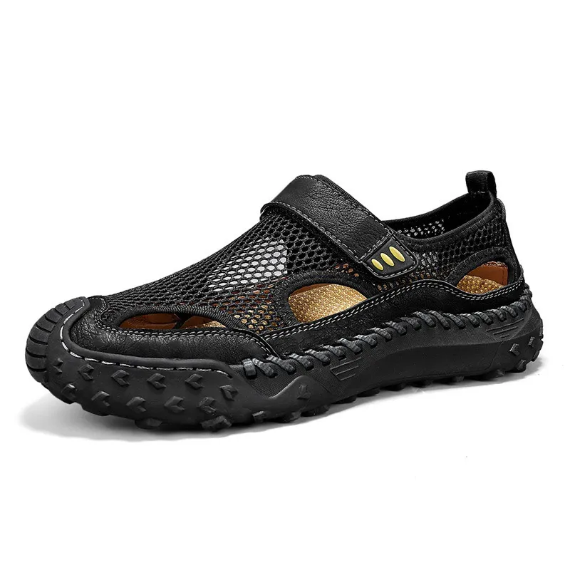 ⏰Last Day! 45% OFF 🔥Men's Verlinn Cowhide Breathable Mesh Sandals