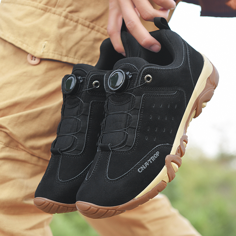 Suede Leather Hiking Shoes For men