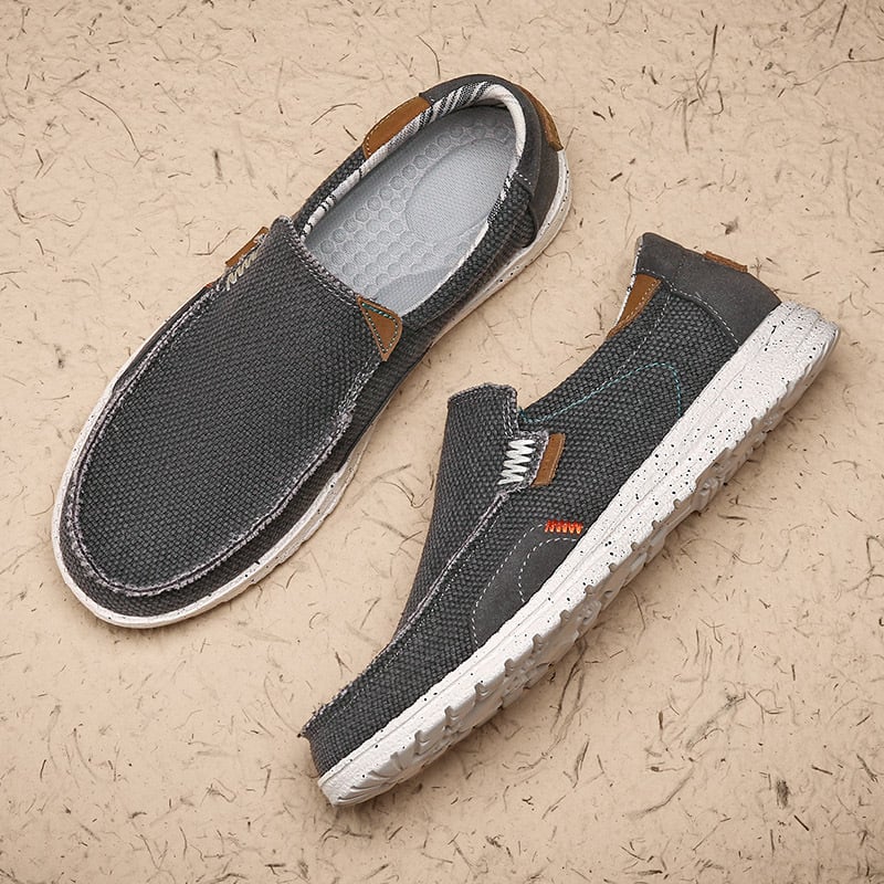 Orthopedic Casual Walking Shoes for Men - Comfortable Breathable with Arch Support, Shock Absorption, and Anti-slip Features