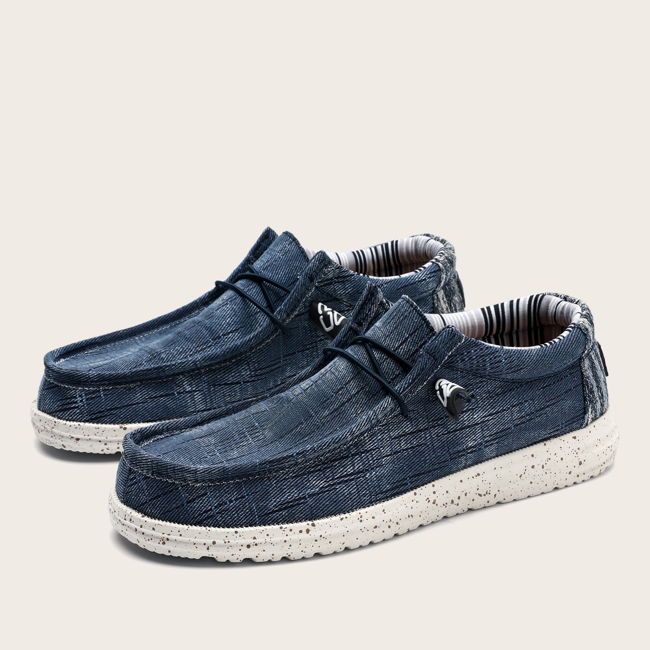 PÁNSKÉ POHODLNÉ KLOUZACÍ CANVAS LOAFERS, KTERÉ SE PŘIZPŮSOBUJÍ NOZE