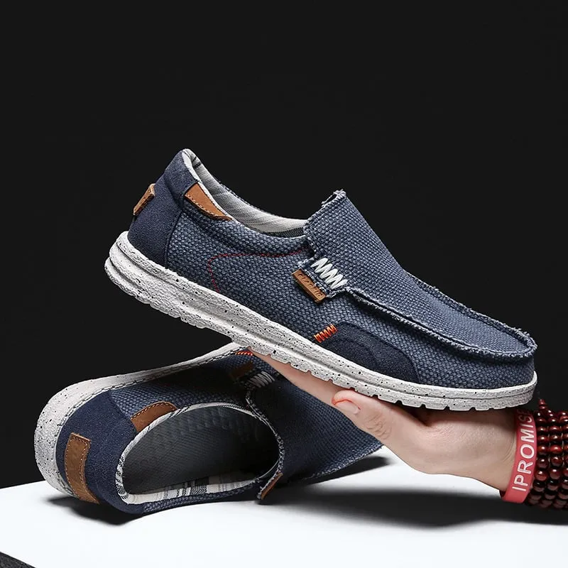 ⏰Promotion 70% OFF--Men's Lightweight Comfort Ergonomic Memory Foam Insole Slip On Loafer Walking Shoes