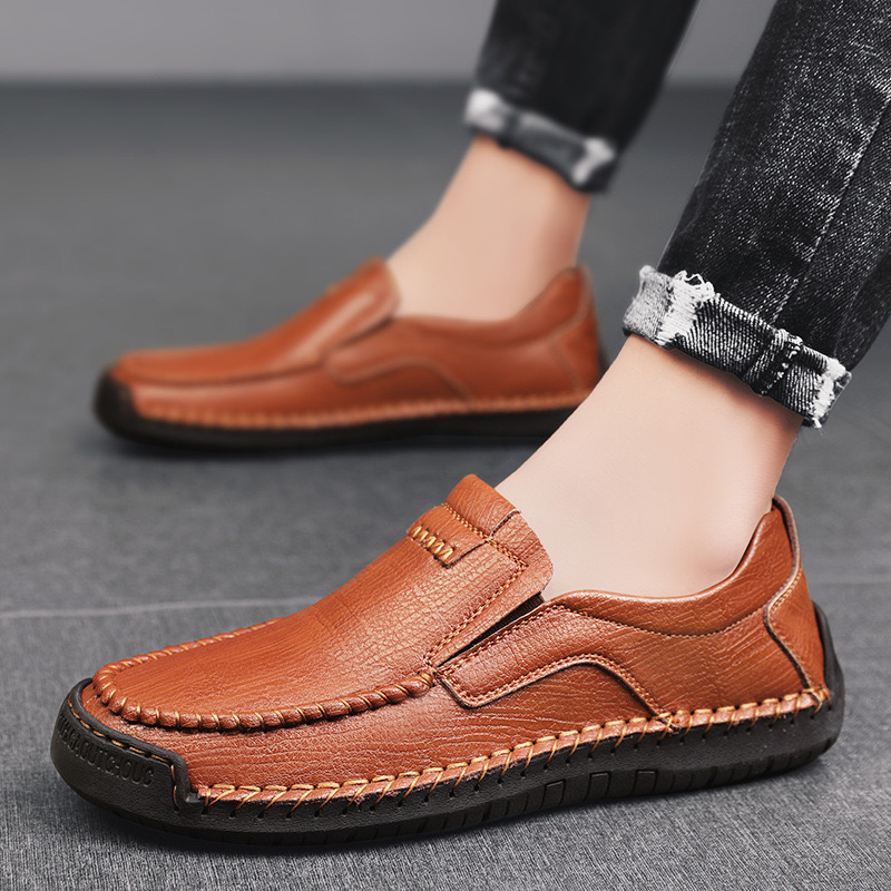 ⏰Promotion - 50% OFF🔥Maivage® Leather Loafers – Slip-On, Orthopedic Arch Support