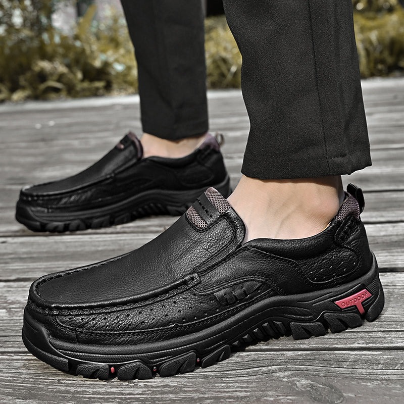 Beatyart™ Orthopedic Walking Genuine Leather Slip-On Loafers