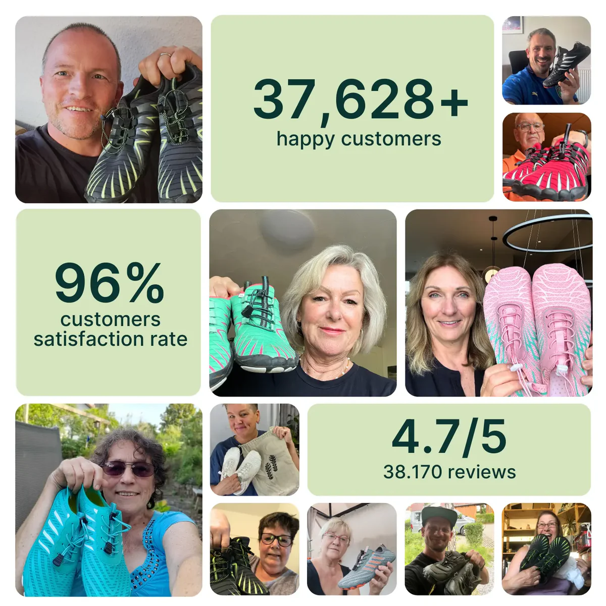 Hike Summit - Protiskluzové jarní barefoot boty (Unisex)