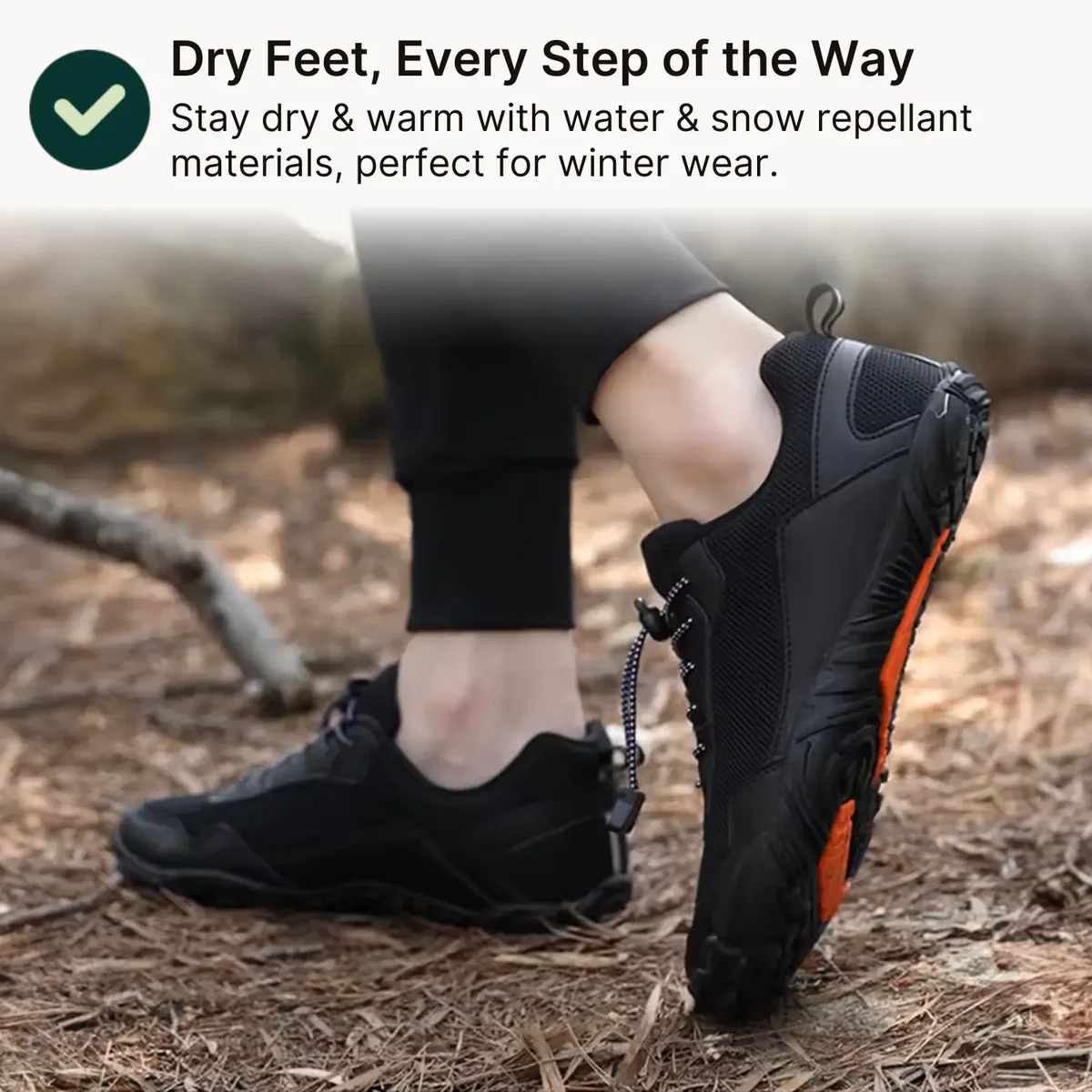 Hike Summit - Protiskluzové jarní barefoot boty (Unisex)