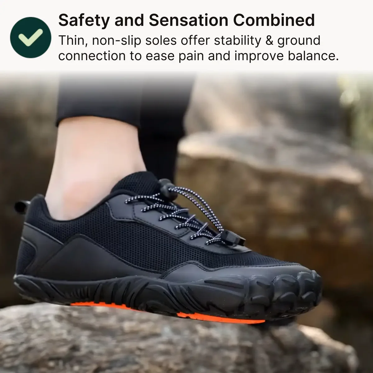 Hike Summit - Protiskluzové jarní barefoot boty (Unisex)