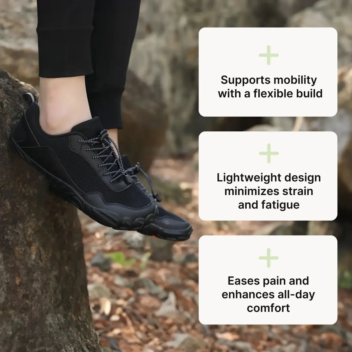 Hike Summit - Protiskluzové jarní barefoot boty (Unisex)