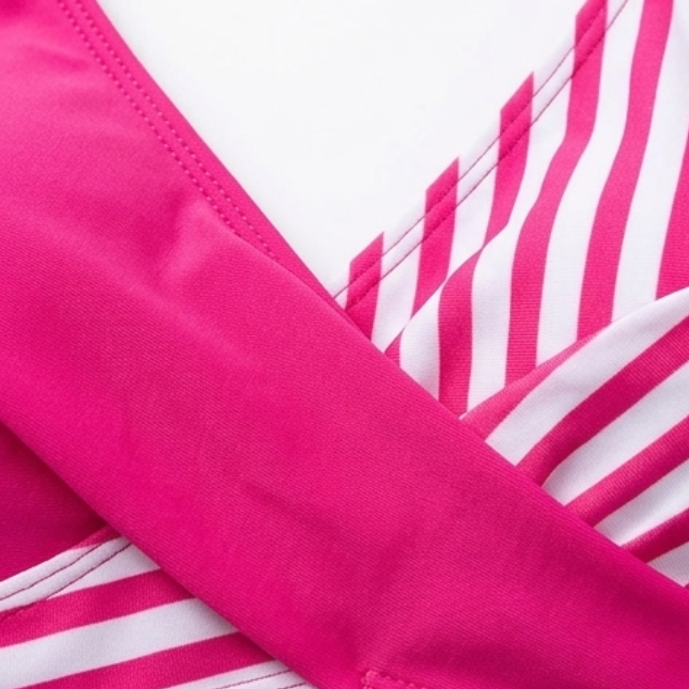Marivelle™ – Bikiny s vysokým pasem a zavinovacím lemem