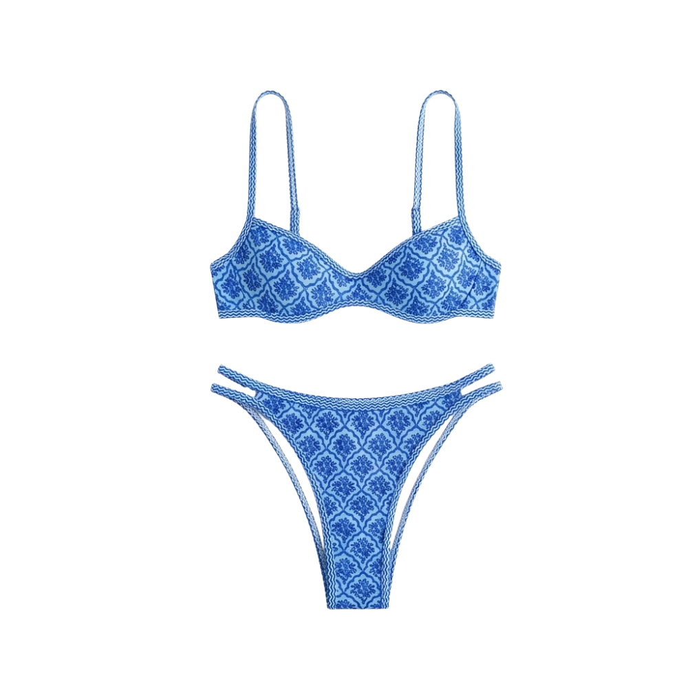 Solaia™ – Bikiny s potiskem boho dlaždic