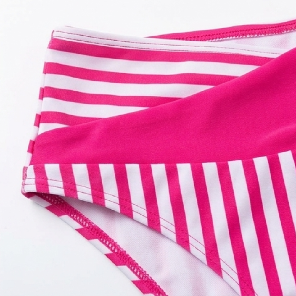 Marivelle™ – Bikiny s vysokým pasem a zavinovacím lemem