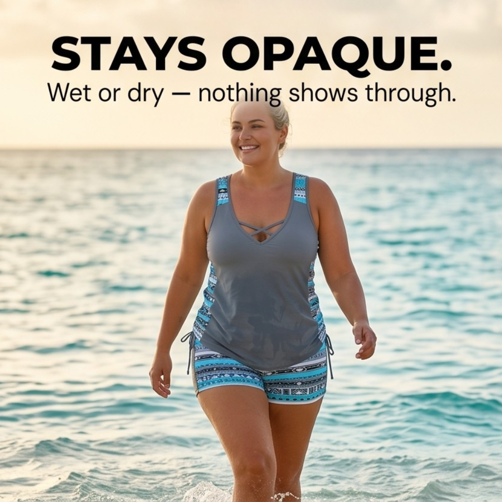 Marevia™ - Tankini plavky s nastavitelnými boky