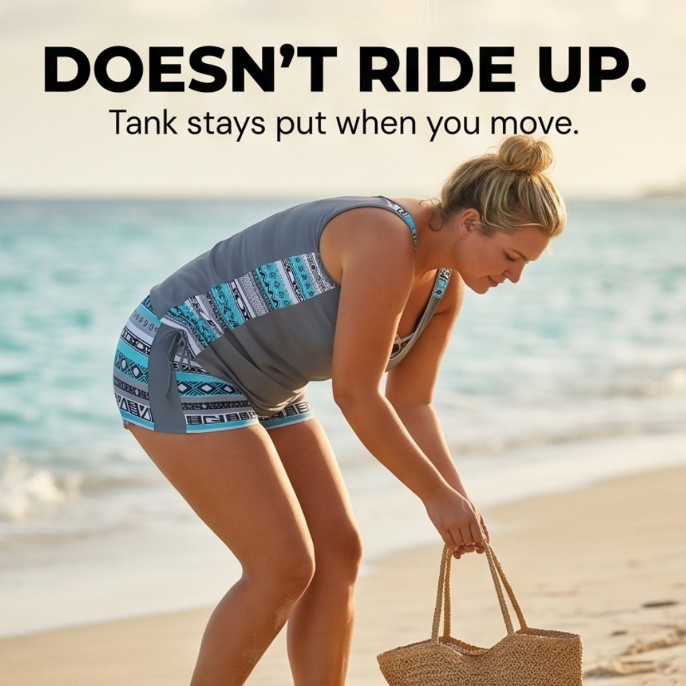 Marevia™ - Tankini plavky s nastavitelnými boky
