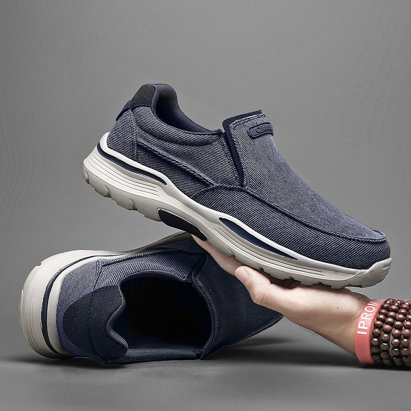 🔥Last Day Promotion 70% OFF🔥Men's Daily Canvas Wear Proof Orthopedic Walking Shoes
