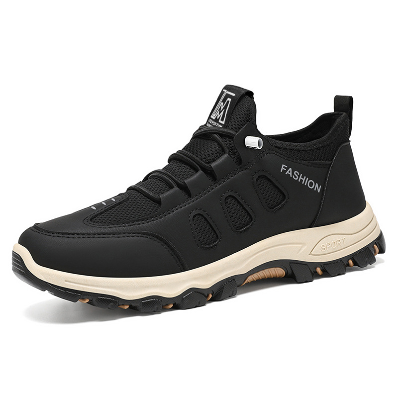 🔥Last Day Promotion 70% OFF🔥Men's mesh lightweight and breathable travel shoes, non-slip walking shoes