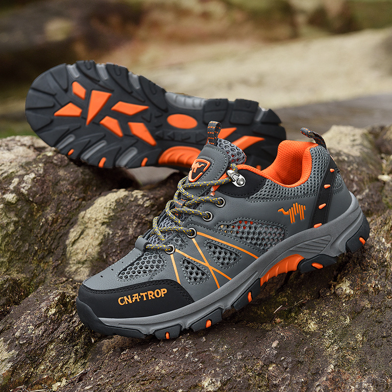 🎁Hot Sale 60% OFF⏳Clearance!! Men's Hiking Shoes Waterproof Breathable Non-Slip Outdoor Sneakers