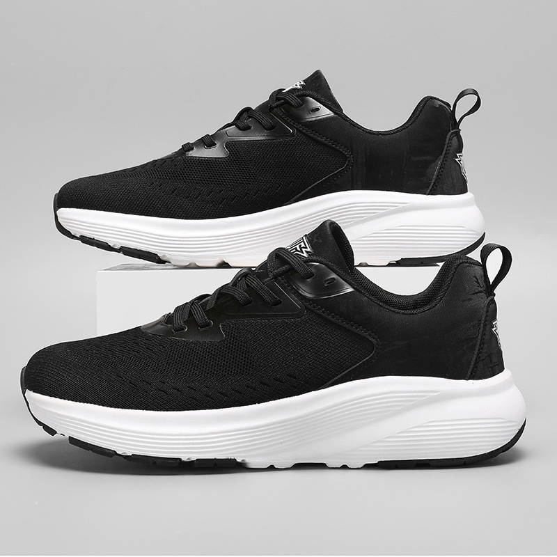 Comfortable Wide-Toe Casual Flyknit Mesh Sneakers-Hive Runners