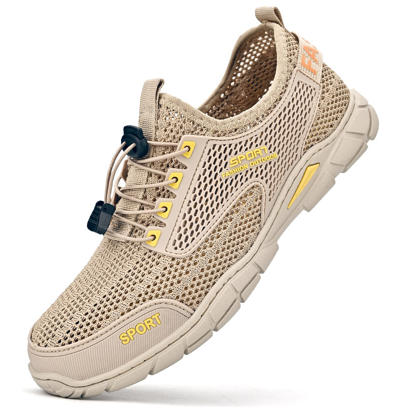 🔥Last Day 60% OFF🔥Men's Summer Orthopedic Breathable Lightweight Hollow-Out Running Mesh Shoes